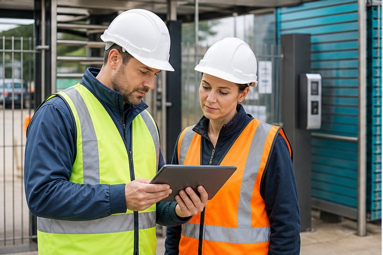 Photographic WorkSafe artwork for Keeping contractors inside the safety system.