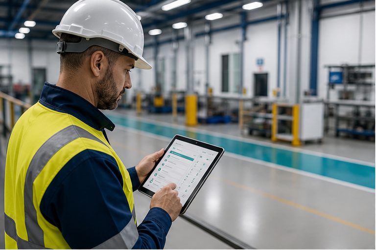 Photographic WorkSafe artwork for Making training records useful.