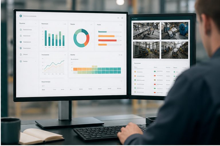 Photographic WorkSafe artwork for Using dashboards without losing the detail.