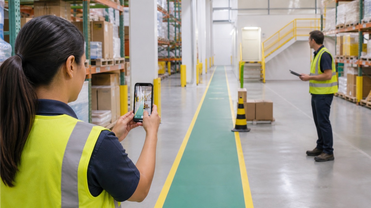 Photographic WorkSafe knowledge-base artwork for Hazards, Incidents and Near Misses.