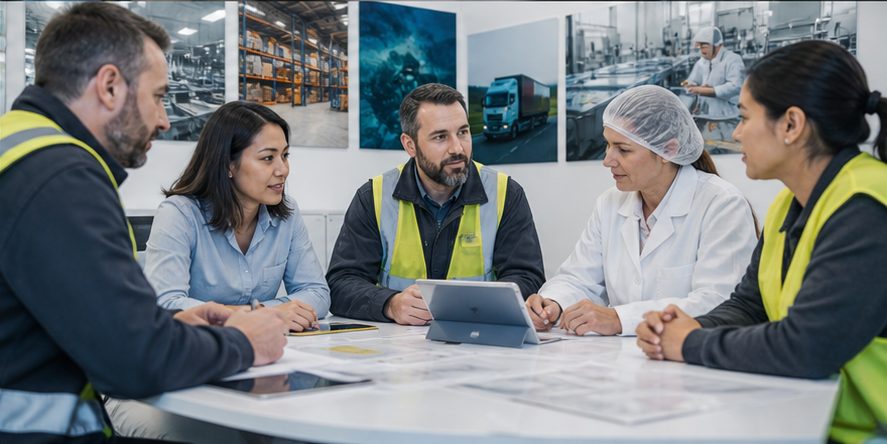 Photographic WorkSafe knowledge-base artwork for Sector Support.